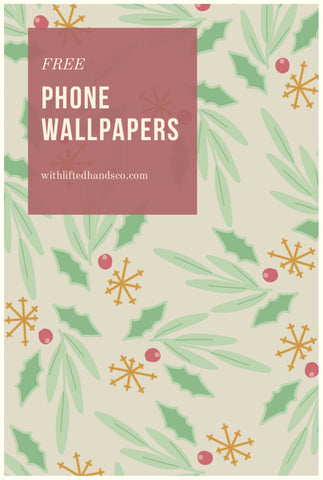 Free December phone wallpaper 