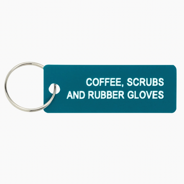 Coffee Scrubs Keychain