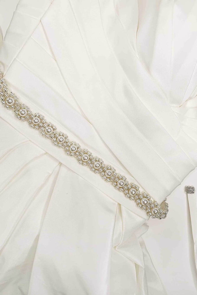 Victoria - Pearl And Crystal Bridal Belt — Bridal Beading - Bridal Belts,  Sashes and Straps