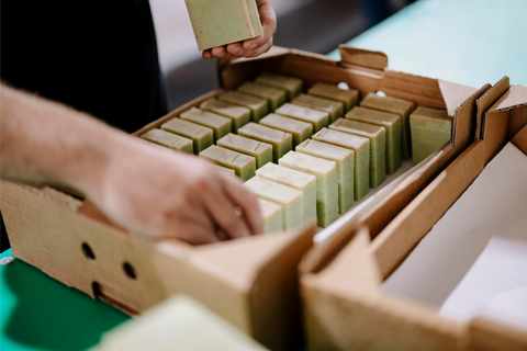 Olive Oil Soap Packing