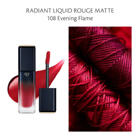 Radiant Liquid Rouge Matte 108 Evening Flame