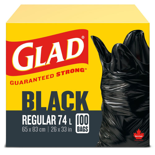 Glad Blue Recycle Large 90L Bags - Large Size - 90 L - 30 (762 mm