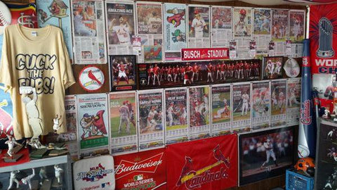 St. Louis Cardinals Baseball Bar RED Neon Wall Clock Advertising Man Cave  Sign