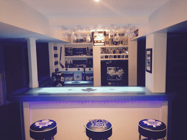 Diehard NY Giants Man Cave & Interview — Man Cave Authority