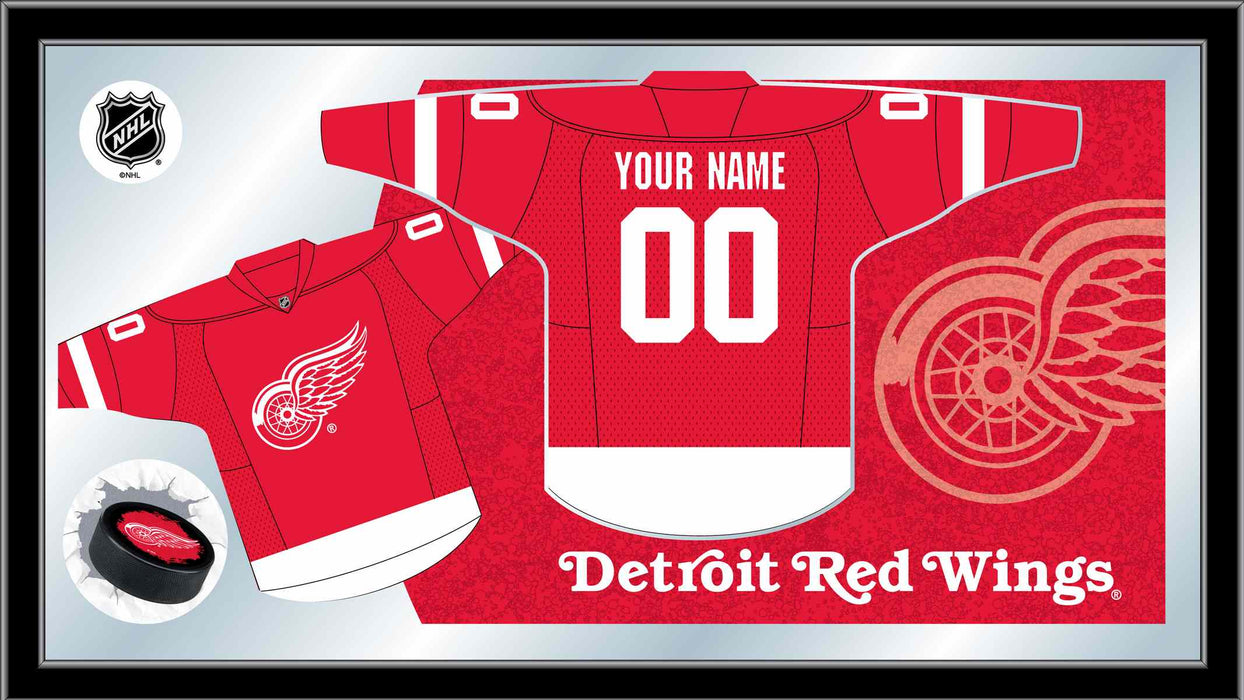 detroit red wings custom jersey