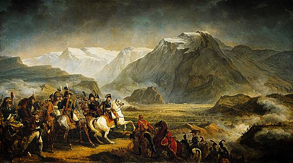 Napoleone alla battaglia di Rivoli (1797)