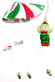 Christmas Elves with Parachutes Set of 3 | poptoptoys.
