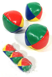 Classic Juggling Balls Circus Set of 3 | poptoptoys.