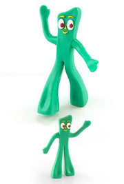 Gumby Mini Posable Green Gumbitty | poptoptoys.