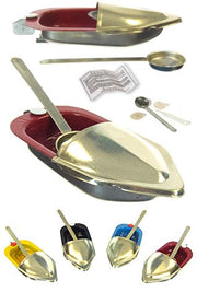 Gold Top Mini POP POP Boat Tin Toy | poptoptoys.