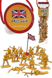 Army Guys British Soldiers in Tube | poptoptoys.