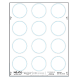 2 Inch Round Blank Template - Old