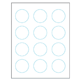 2 Inch Round Blank Template