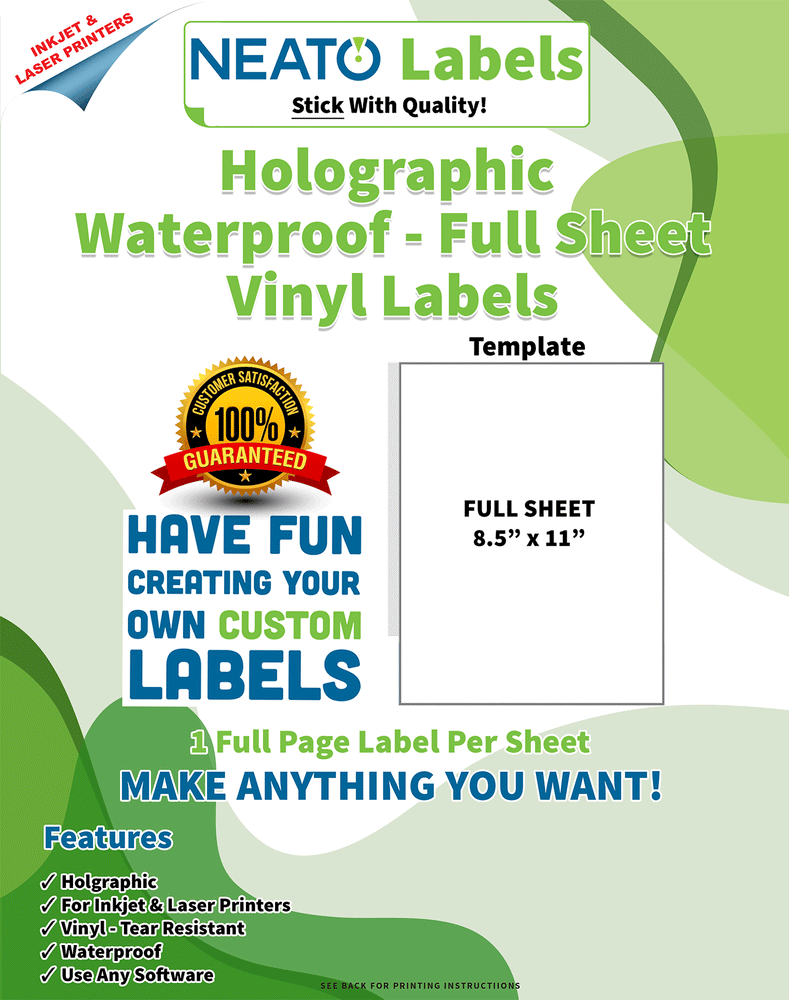 Vinyl stickers :: Stickers vinyl - Printing :: Waterproof labels