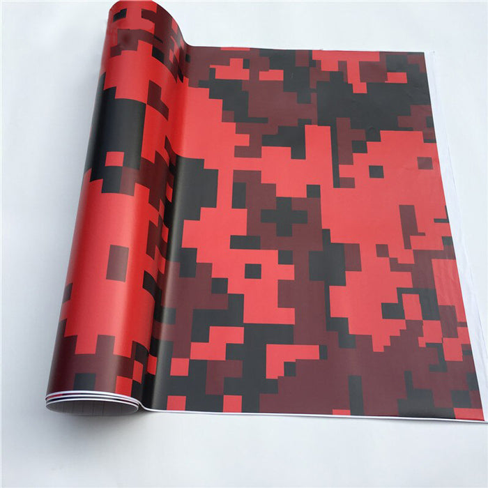 Covering Camouflage Digital  Rouge  PASSION MILITAIRE 