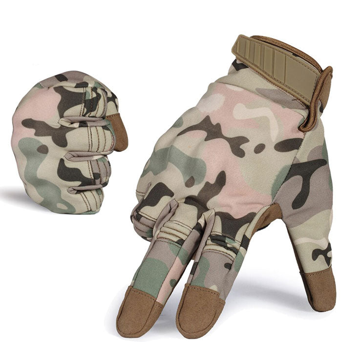Gants professionnels camouflage militaire Logica JAGUAR en nylon