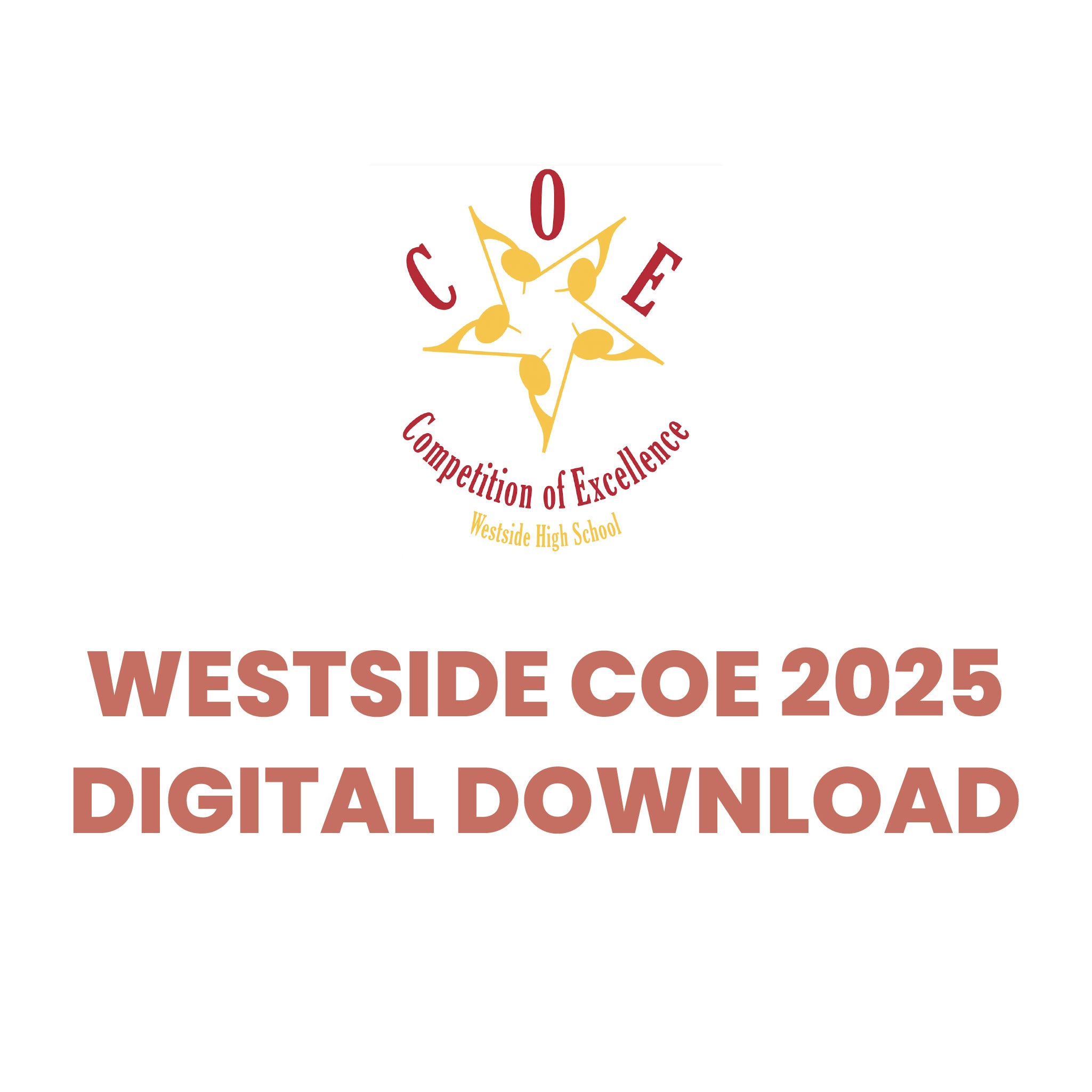 Westside COE 2025 | Select Your Group! Digital Download