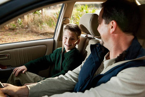 When can a child sit in the front seat? Passenger safety tips