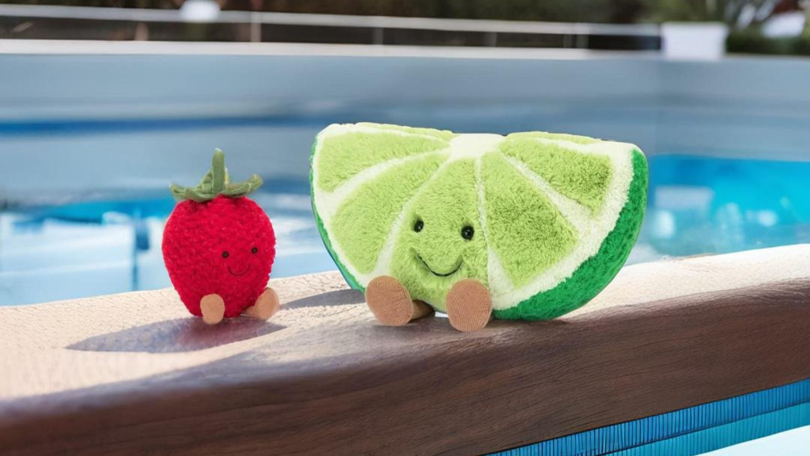 Jellycat Amuseable Strawberry & Slice of Lime