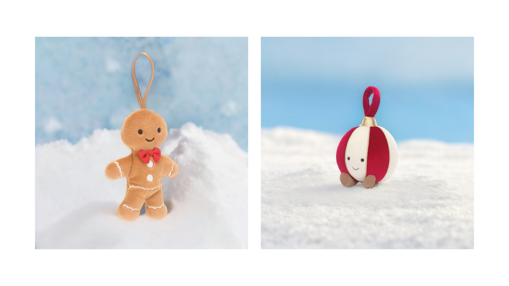 Jellycat Christmas Bauble, Jellycat Christmas Gingerbread Fred Decoration
