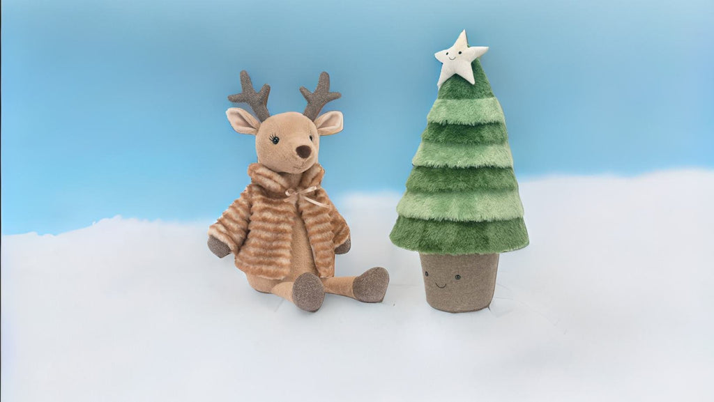 Jellycat Sofia Reindeer, Jellycat Amuseable Nordic Spruce Christmas Tree