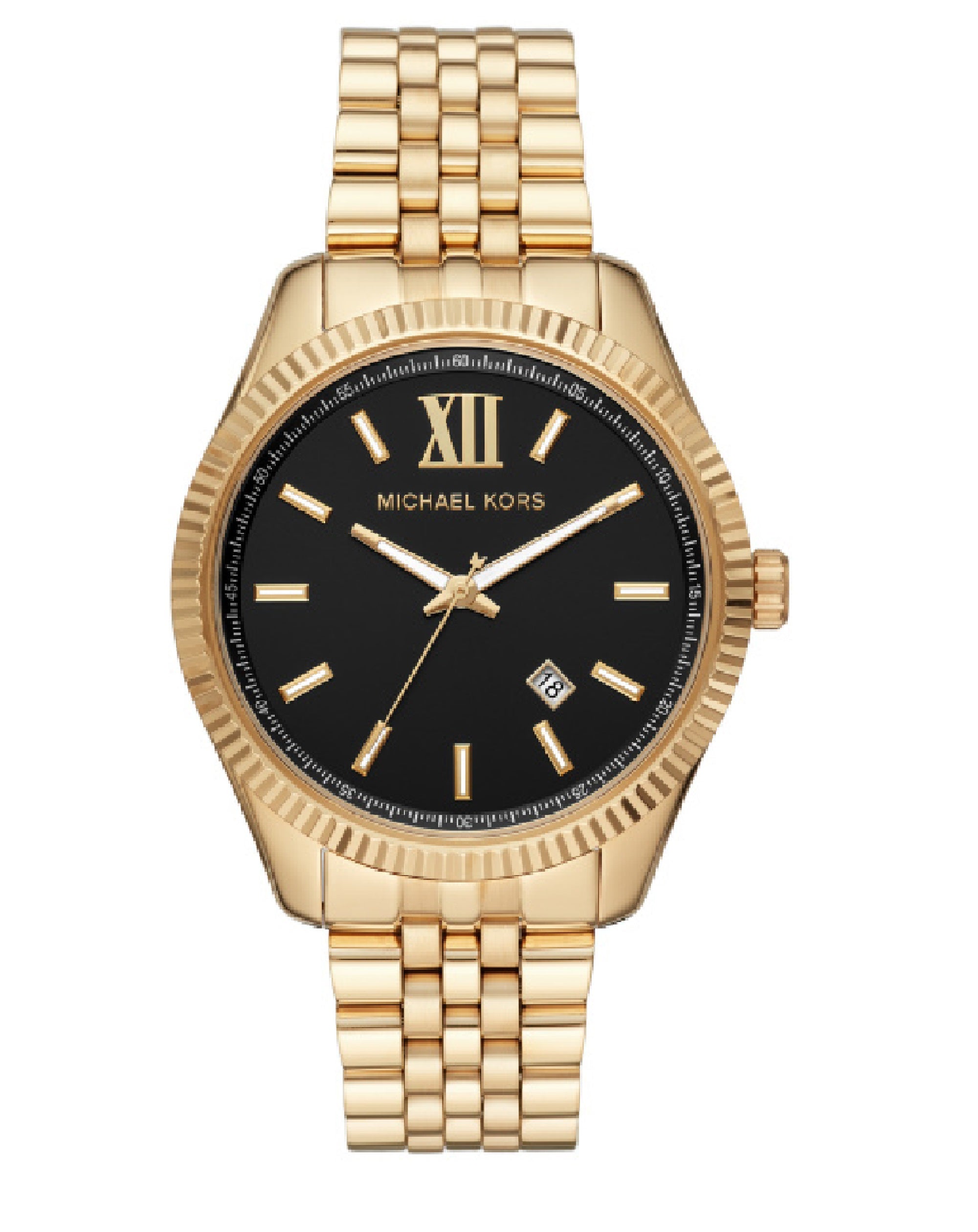 MK8751 Michael Kors RELOJ Lexington CABALLERO YELLOW GOLD PLATED – Diamonds  N Diamonds