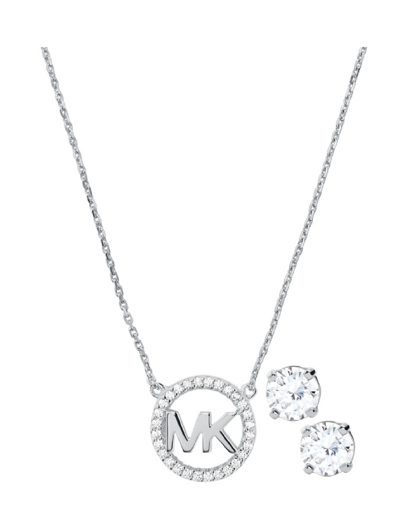 MKC1260AN040 Michael Kors Jewelry Necklace & Earring (mkj00344) – Diamonds  N Diamonds