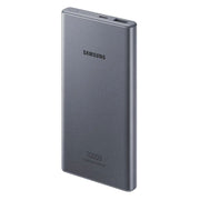 Carregador Portátil Samsung EB-P3300XJPGBR 10000mAh Tipo-C, Carga Super Rápida 25W, Prata - Forcetech