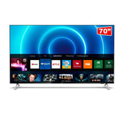 Smart TV Philips 70", 4K UHD, 3 HDMI, 2 USB, WiFi, Bluetooth, Dolby Atmos, HDR10+, 60Hz - 70PUG7625/78 - Forcetech