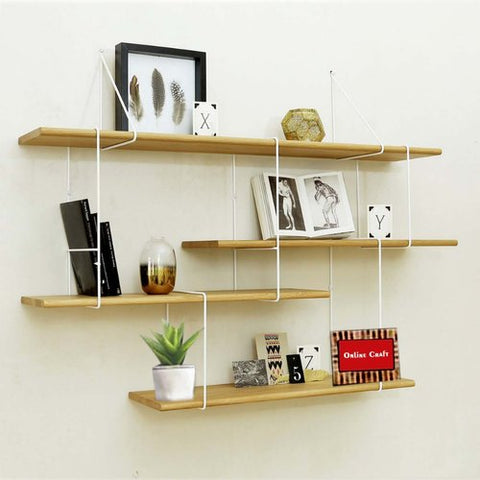 wall racks designs for living rooms