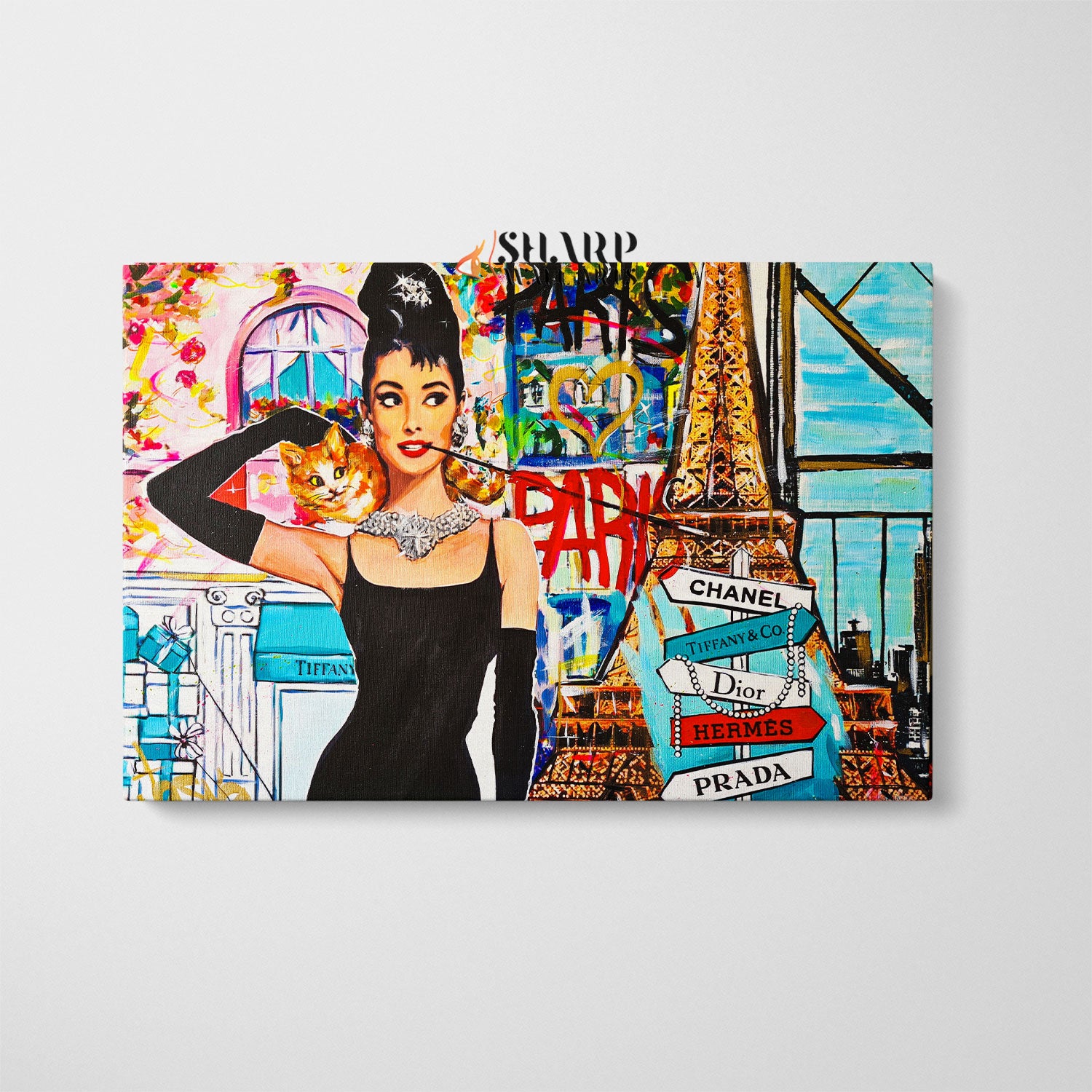 Morning – Hepburn Canvas Wall Art Good Audrey SharpWallArts Gorgeous