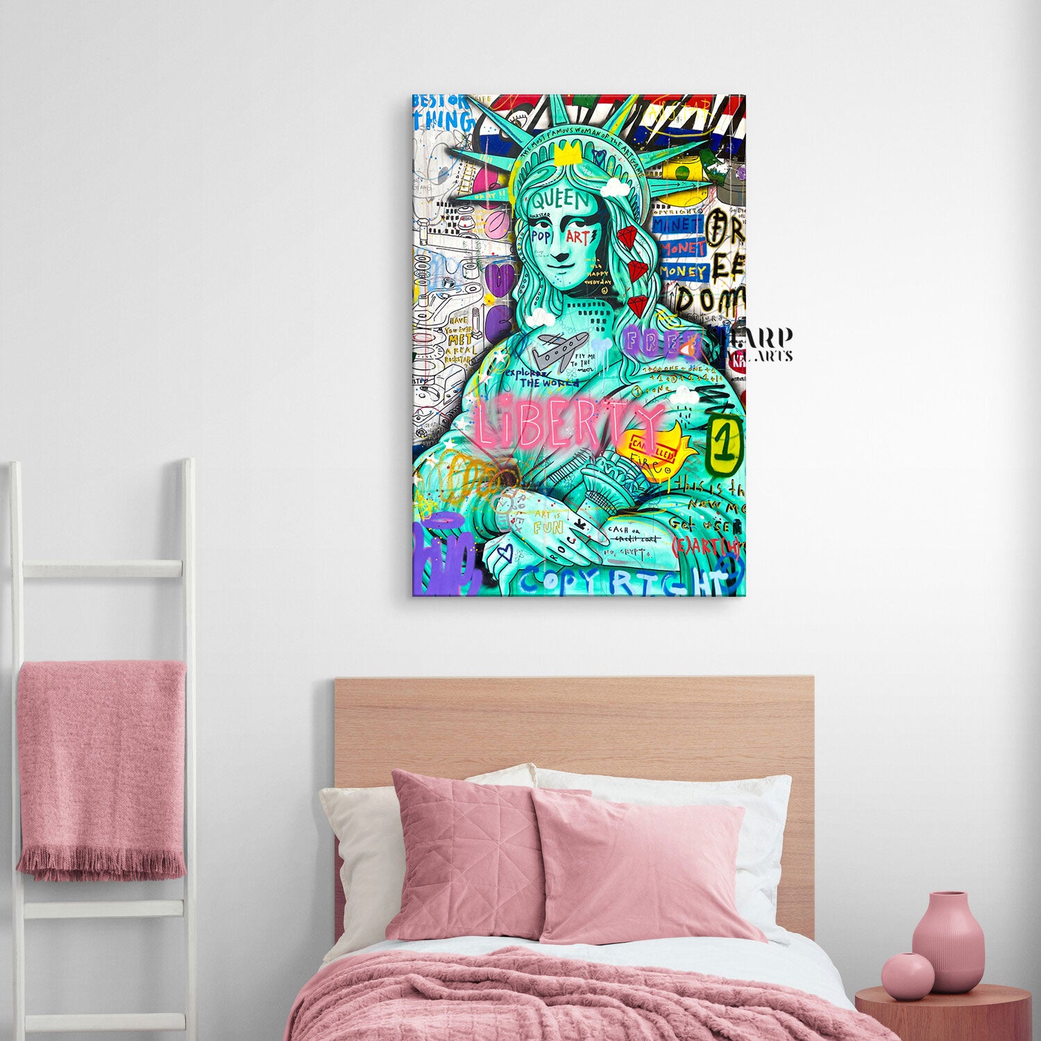 Marilyn Monroe Queen Canvas Wall Art – SharpWallArts