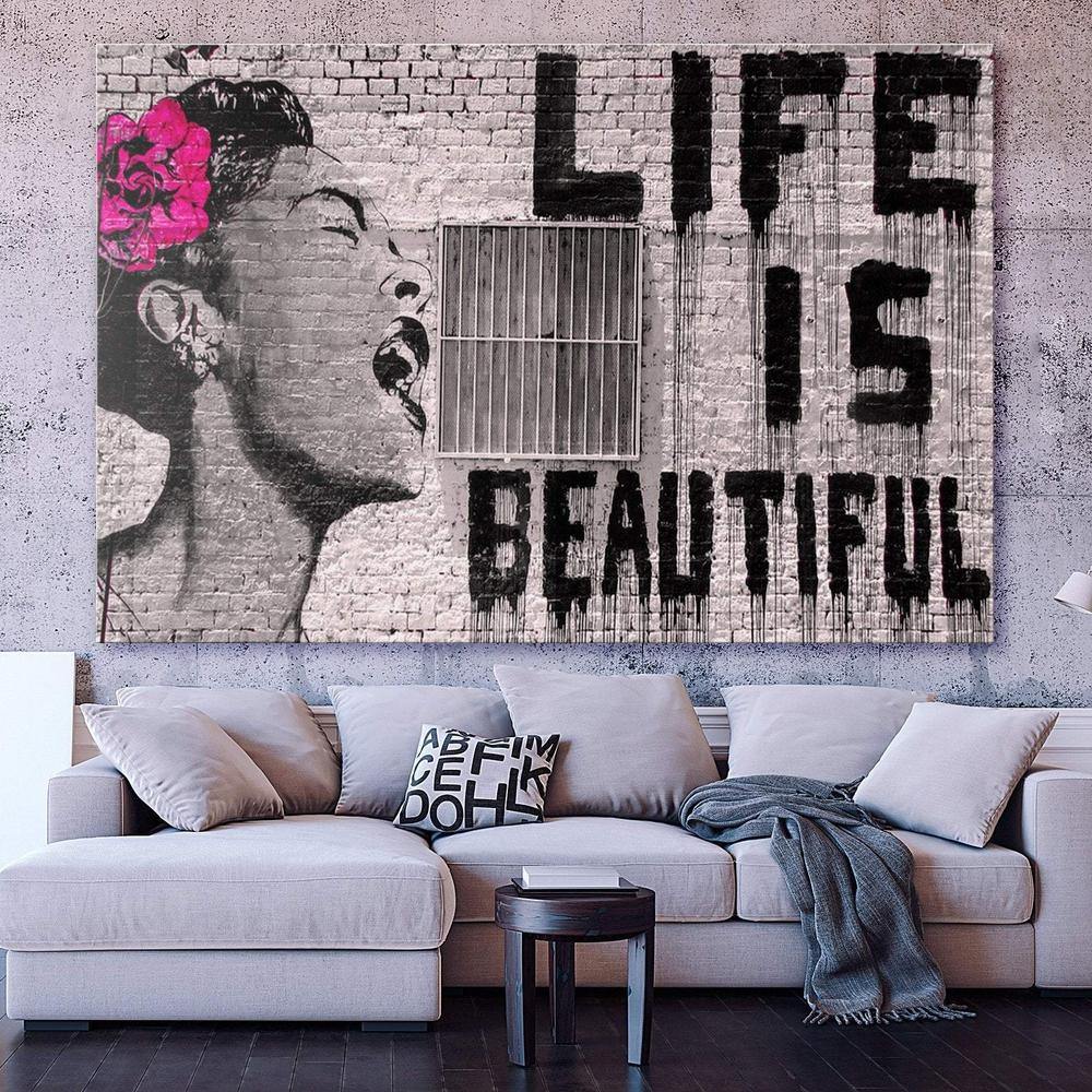 life is beautiful wall art