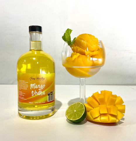 Mango Vodka Sorbet