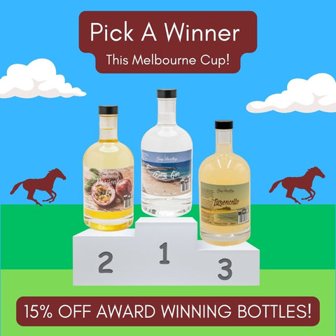 newy distillery melbourne cup 2023 award winning gin and vodka promotion