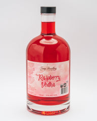 Raspberry Flavoured Vodka 700ml. Newy Distillery