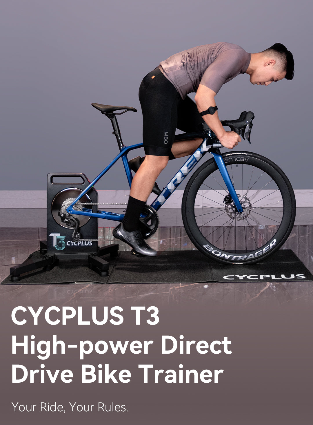 CYCPLUS T3 High-power Direct Drive Bike Trainer