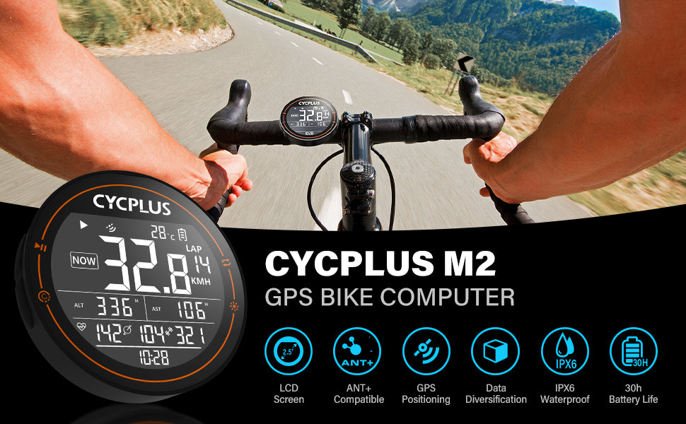 CYCPLUS M2 Speedmeter & Odometer