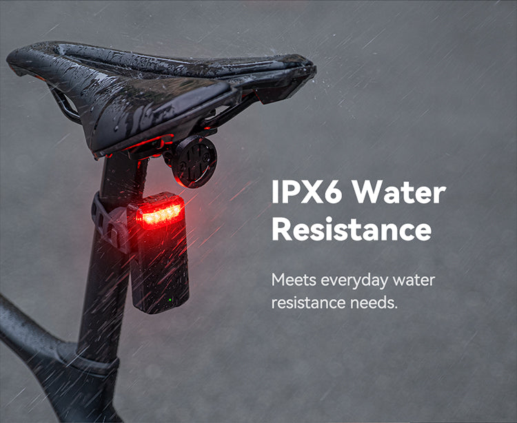 IPX6 Water Resistance Meets everyday water resistance needs.