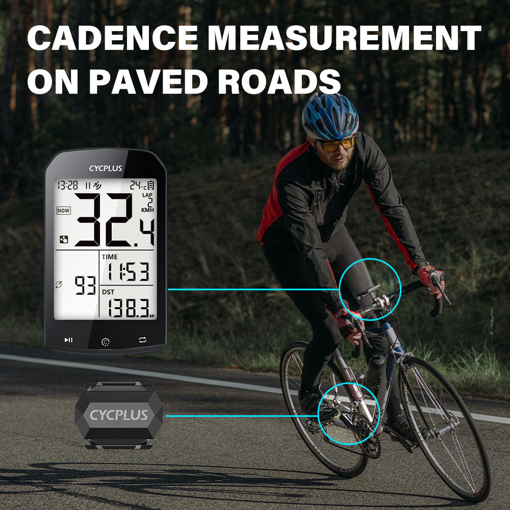 Cadence Measurement on Paved Roads