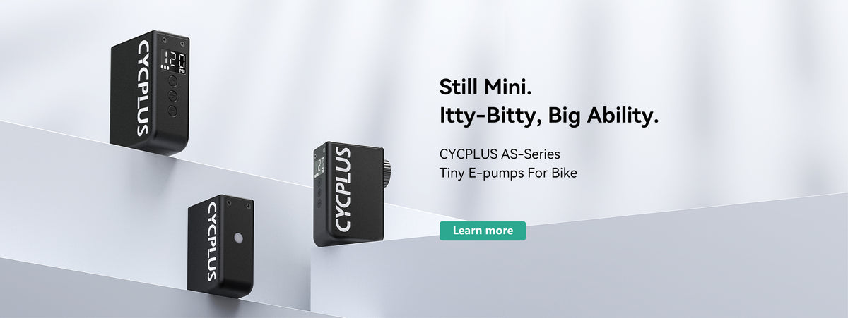 CYCPLUS AS2-Series Tiny E-pumps for bike