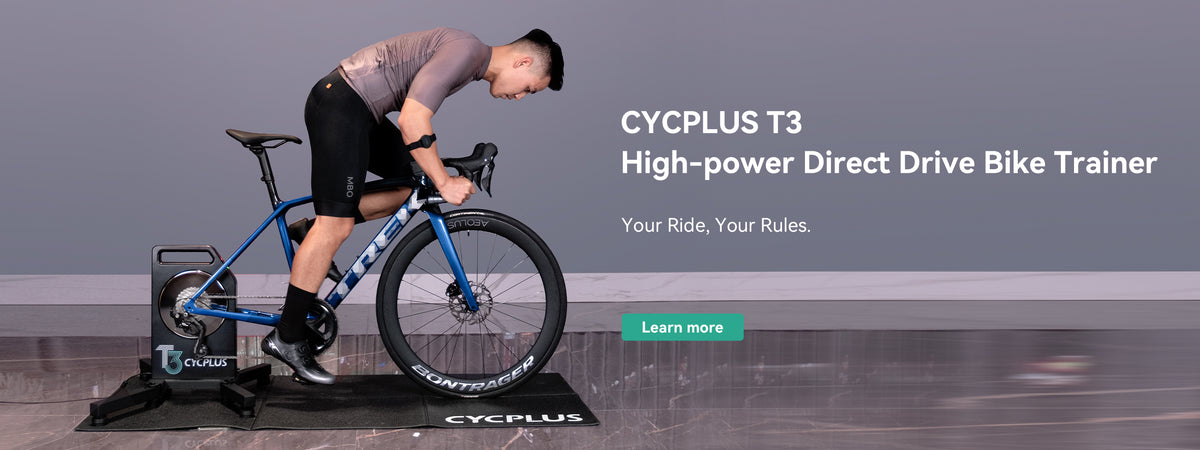 CYCPLUS T3 High-Power Direct Drive Bike Trainer