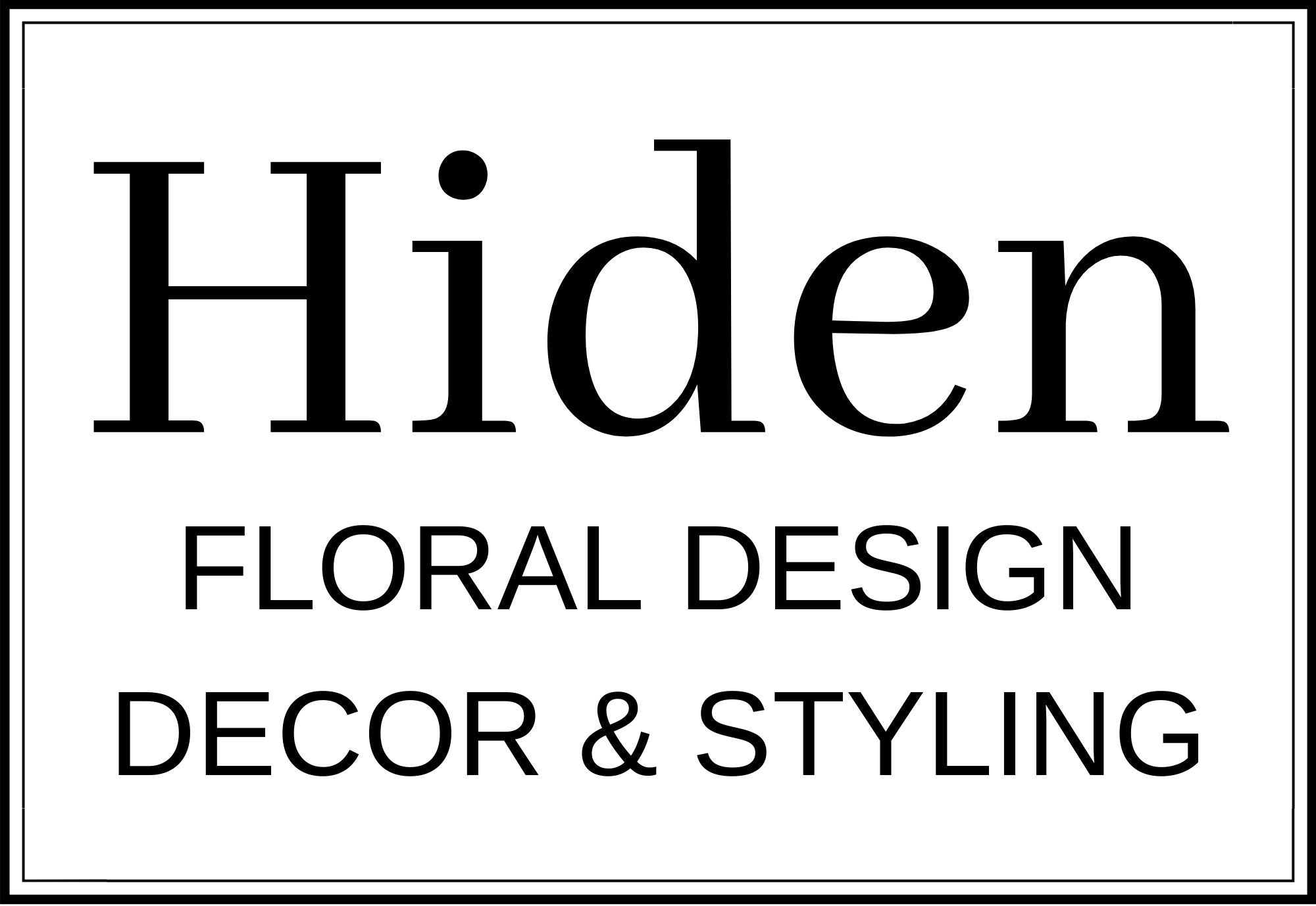 Hiden Floral, Decor & Styling