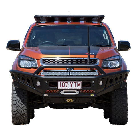 pajero sport bull bar tjm