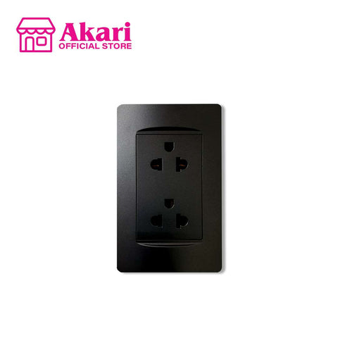 Akari 2 Gang Multi-Purpose Outlet (AWD-Z8204(B)) – Akari.store