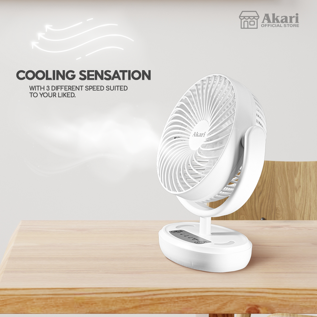 akari 5 led cooling fan