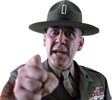 Gunnery Sergeant Hartman