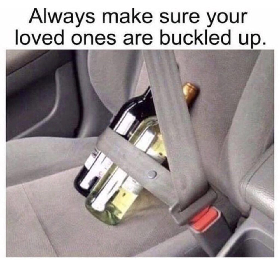 Adult Memes that Make Your Day —— Hey guys, I took my loves tonight (pointing at my bottles).
