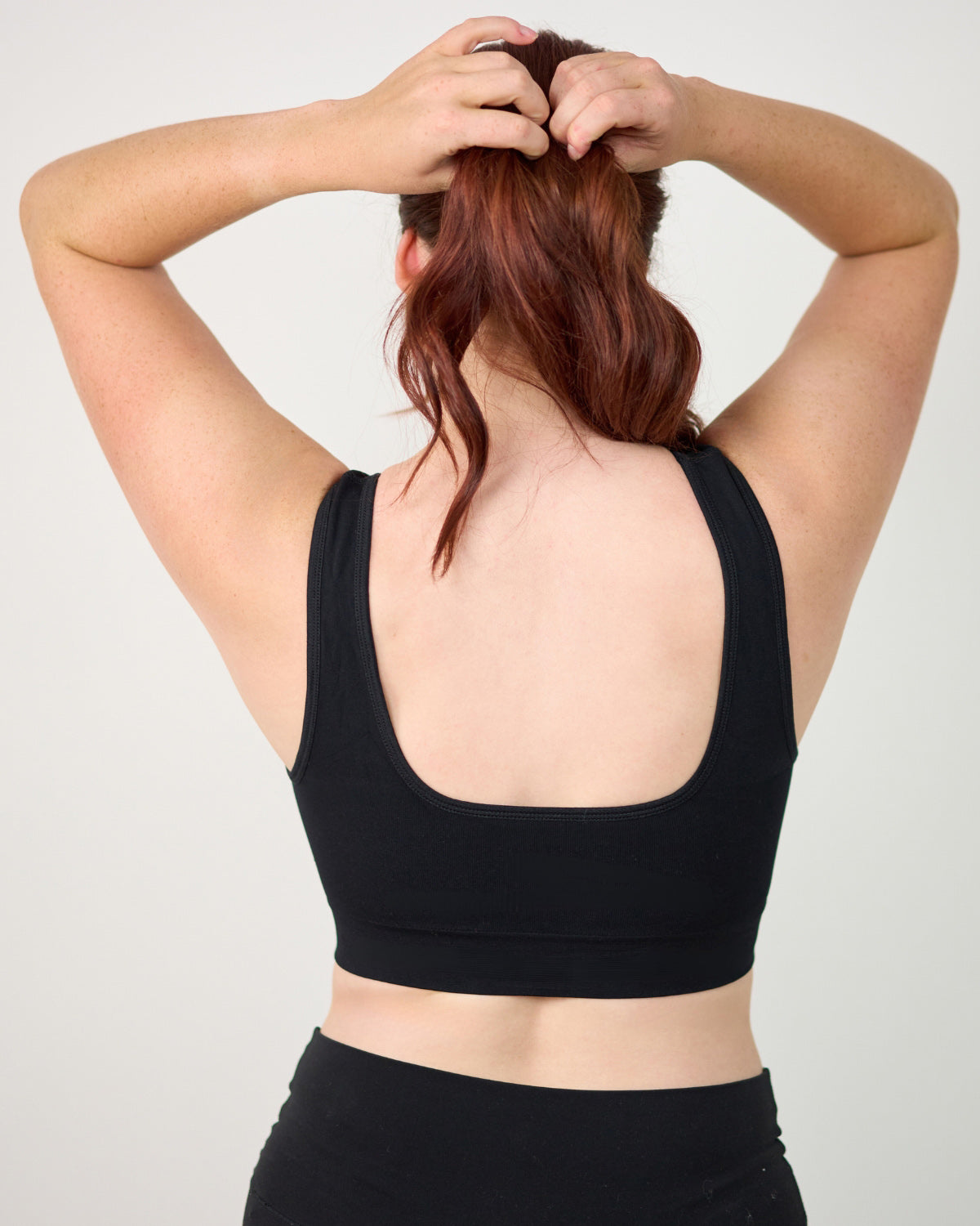 Scrunch Top Soft Supportive Racerback Bra - Core Caliber • Value Yoga