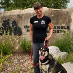 Lynne Patterson, Dog Care and Adoption Supervisor, Georgian Triangle Humane Society